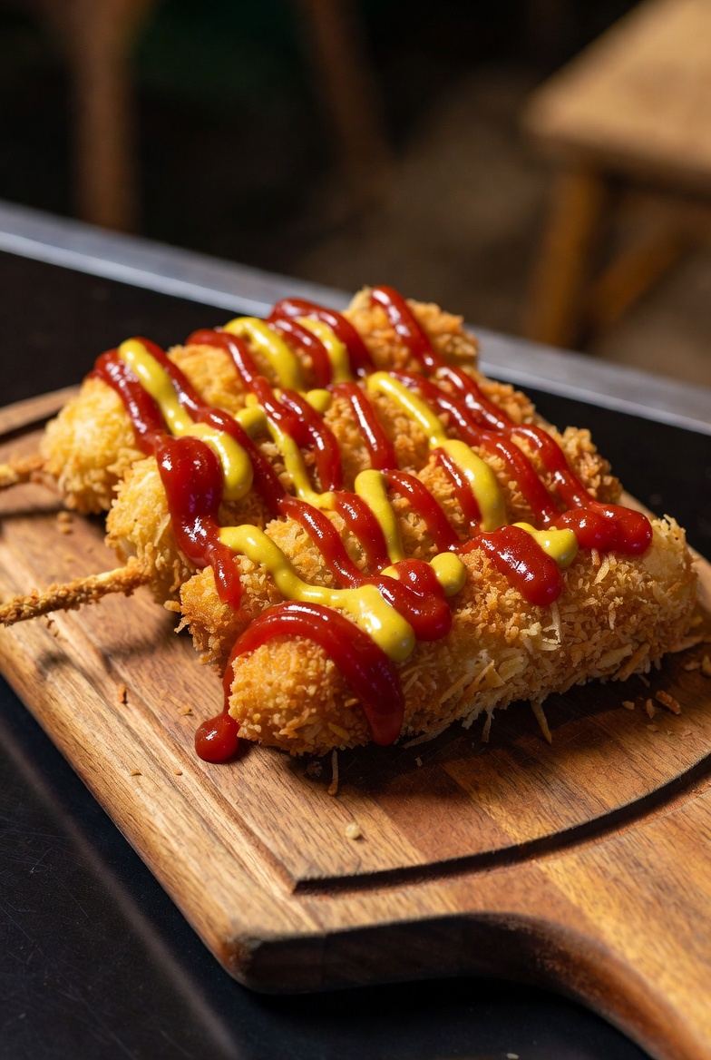 Gamja-hotdog
